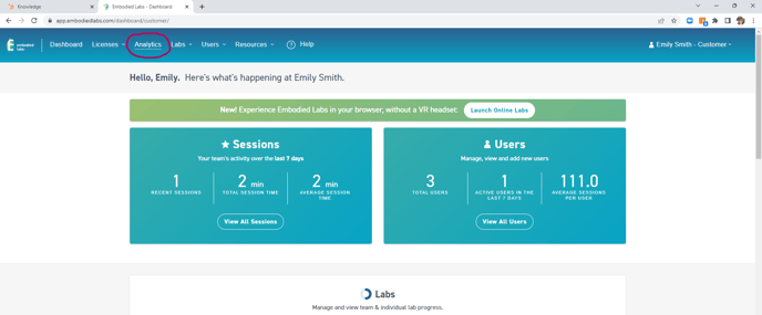 1 - Analytics Tab-1